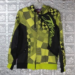 Fly Racing Zip Motocross Hoodie Jacket Size M